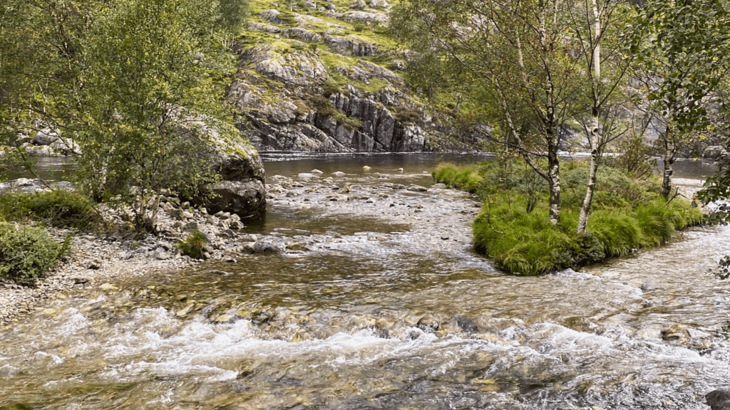 Frafjordselva ved Månafossen